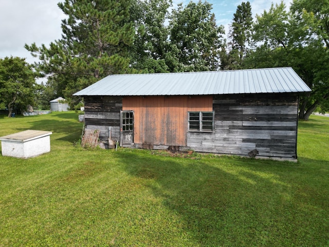 view of outbuilding with an outdoor structure