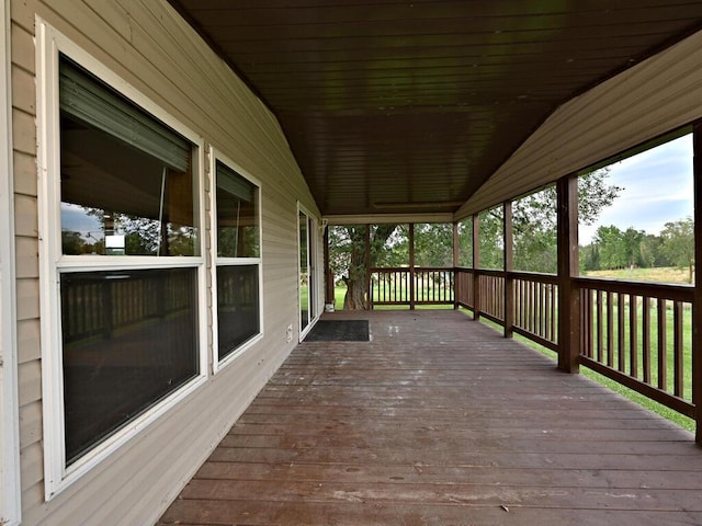 27602 County Road 51, Bovey, MN 55709 - view of wooden deck