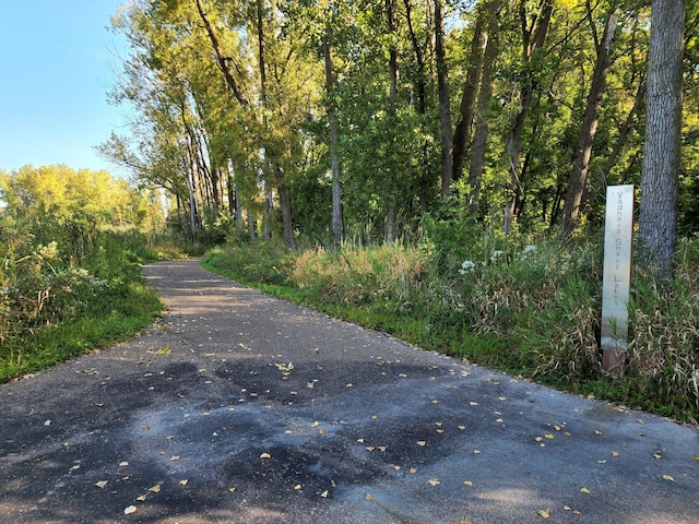 view of road