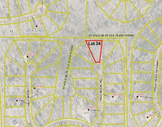 LOT34 Half Moon Trl, Jackson Twp WI, 54830 land for sale