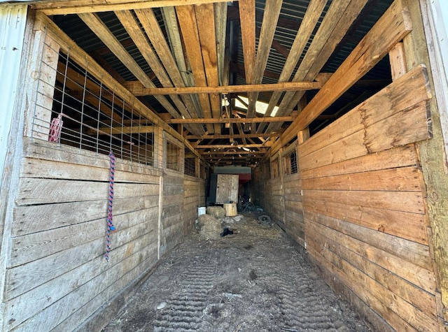 view of stable