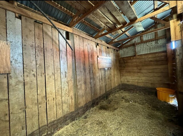 view of horse barn