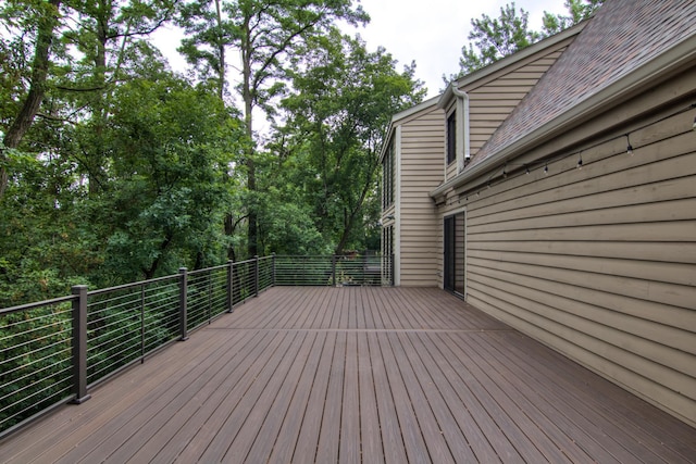 view of deck