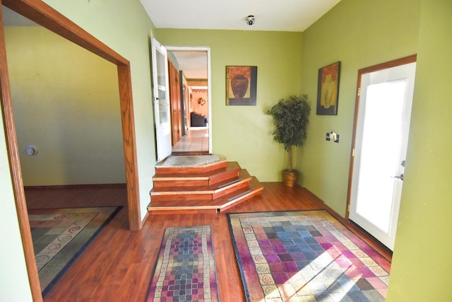 102 6th St SW, Red Lake Falls, MN 56750 - foyer with wood finished floors