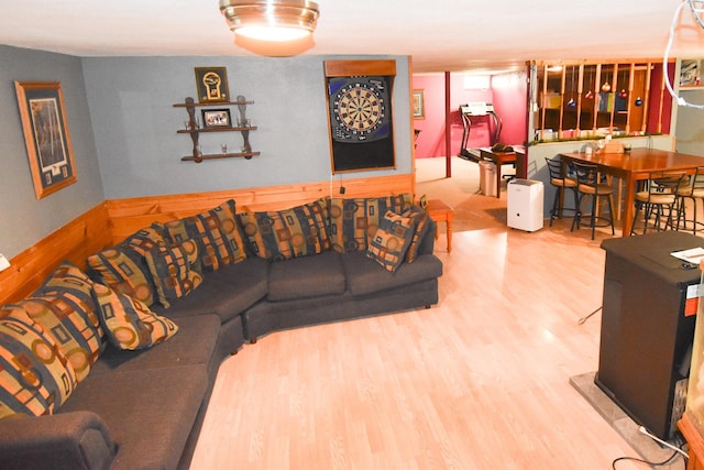 102 6th St SW, Red Lake Falls, MN 56750 - living room with wood finished floors