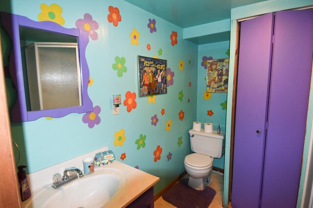 102 6th St SW, Red Lake Falls, MN 56750 - bathroom featuring toilet and vanity