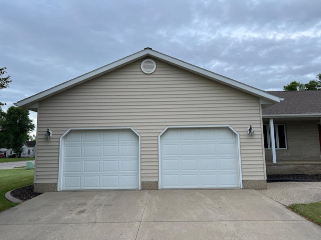 view of side of property