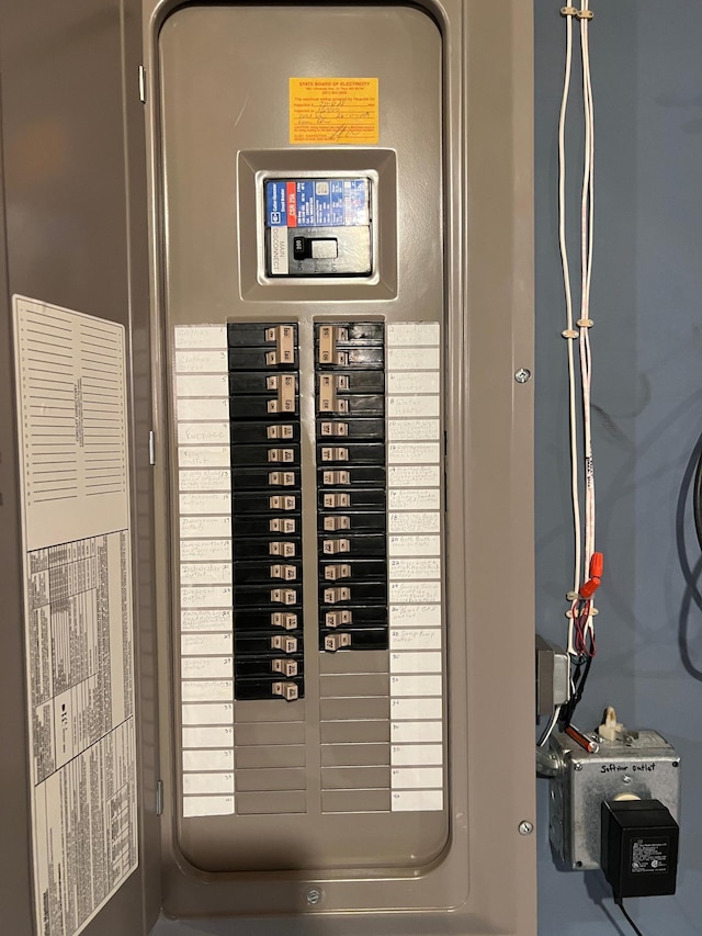 utilities with electric panel