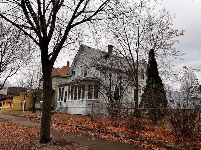 view of side of home