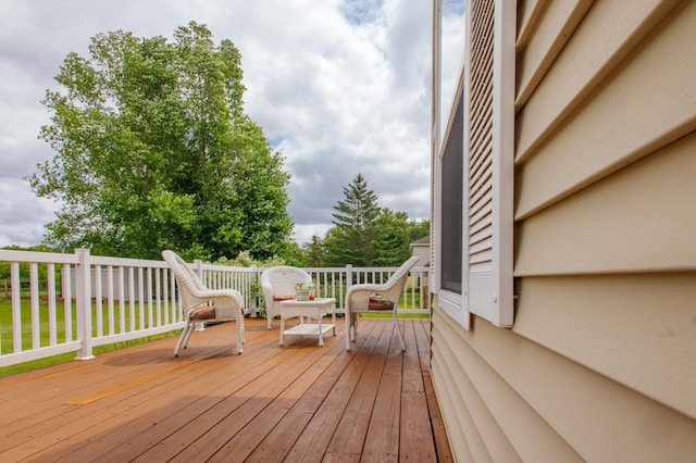 view of deck