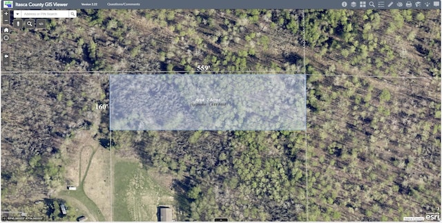 50370 Turtle River Rd, Marcell, MN 56628 - map / location featuring property parcel outlined