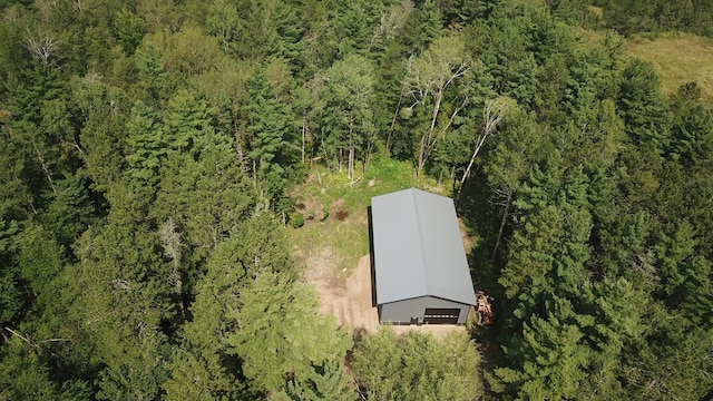 40900 Wall St, Manhattan Beach, MN 56442 - birds eye view of property featuring a view of trees