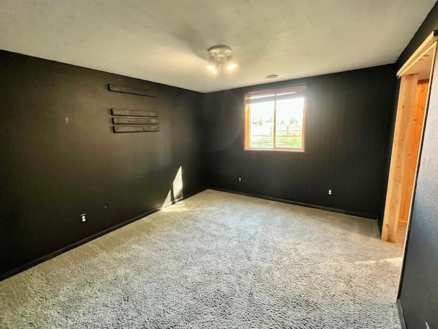 interior space with carpet flooring