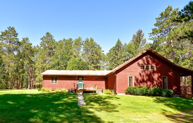 26451 US-71, Arago Twp, MN 56470 - rear view of property with a yard