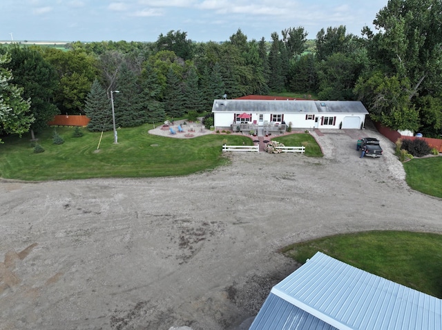 aerial view