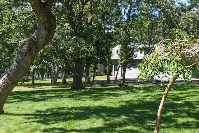 surrounding community featuring a lawn