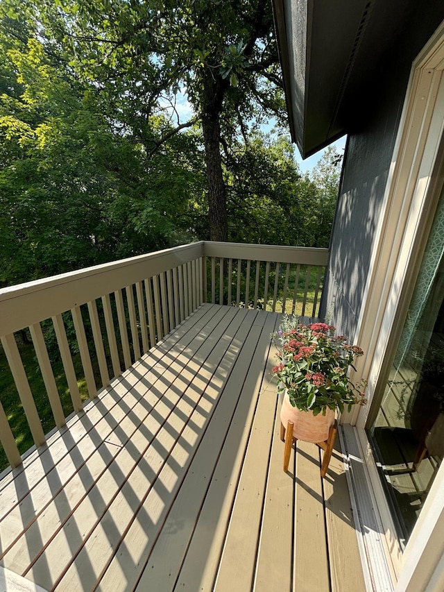 view of deck