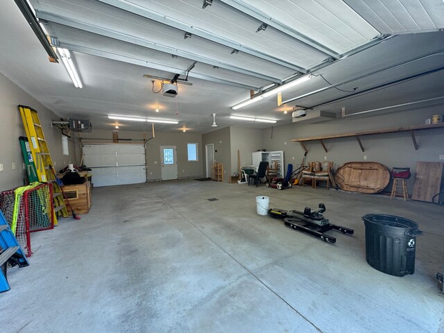 417 Pine St, Saint Peter, MN 56082 - garage featuring a garage door opener