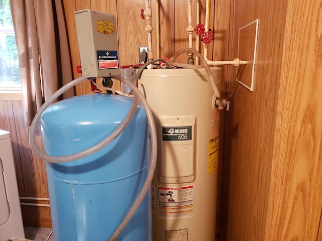 utilities with water heater