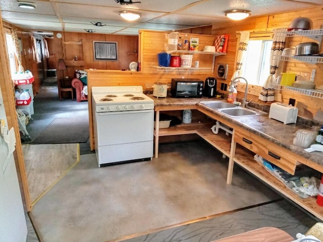 interior space with sink