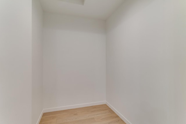 interior space with light wood-type flooring