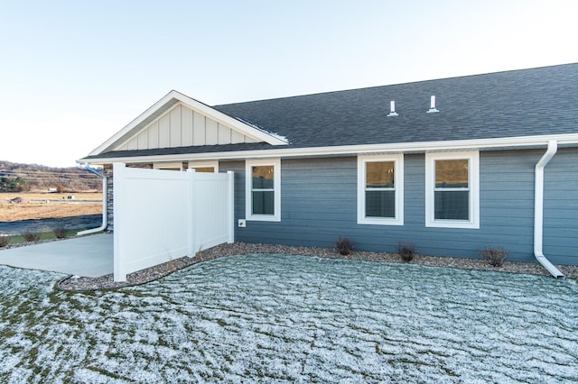 view of rear view of house