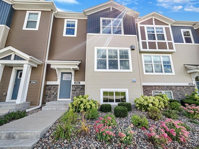 view of townhome / multi-family property