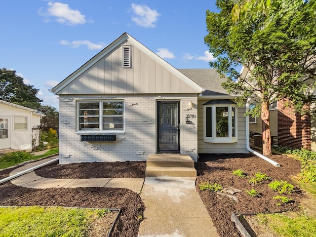 view of bungalow-style home