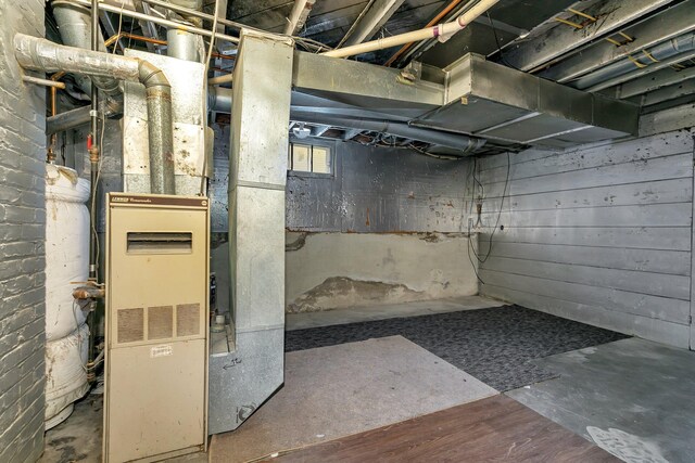 view of basement