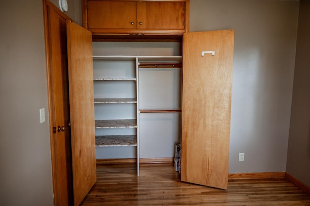 view of closet