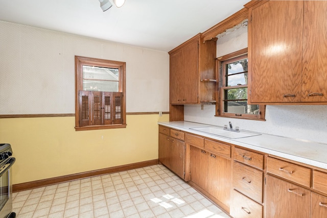 kitchen with sink