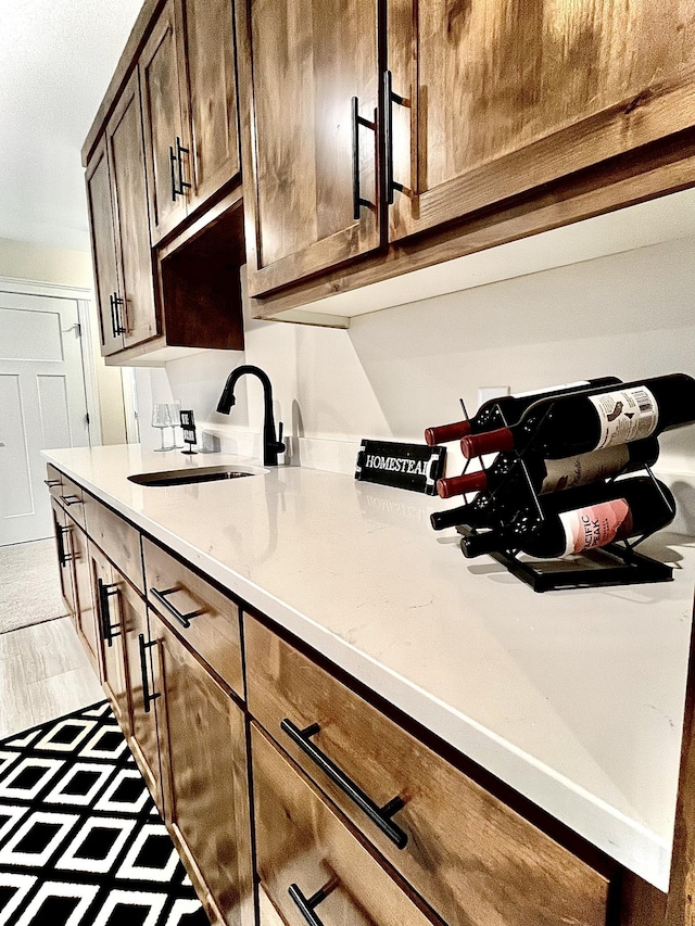 kitchen featuring sink