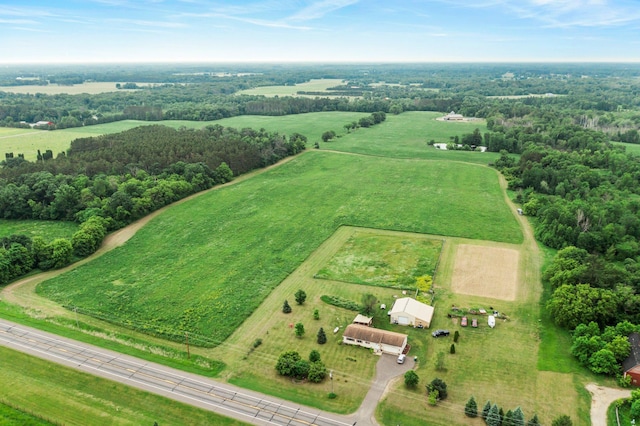 7702 County Road 5 NE, North Branch, MN 55056 - aerial view of sparsely populated area