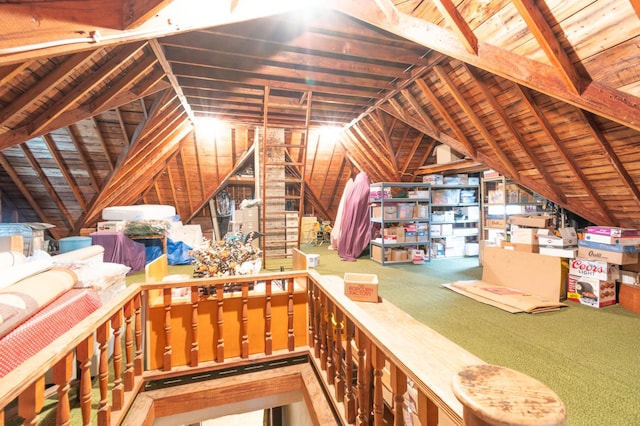 13640 Hagedorn Rd NW, Brandon, MN 56315 - view of unfinished attic