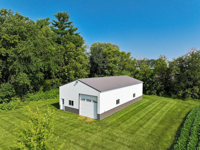 13640 Hagedorn Rd NW, Brandon, MN 56315 - exterior space with a forest view