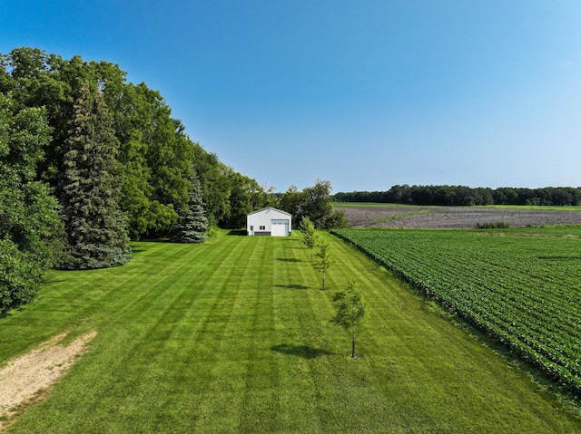 13640 Hagedorn Rd NW, Brandon, MN 56315 - view of yard featuring an outbuilding and a rural view
