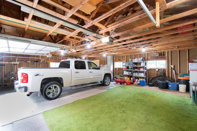 13640 Hagedorn Rd NW, Brandon, MN 56315 - garage with a garage door opener