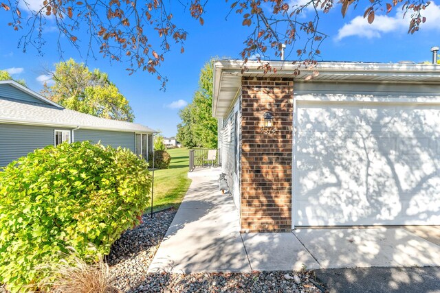 view of property exterior