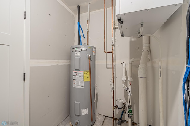 utilities with water heater