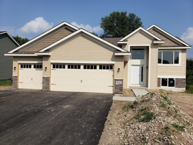 view of craftsman inspired home