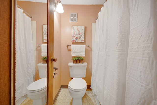 bathroom with toilet