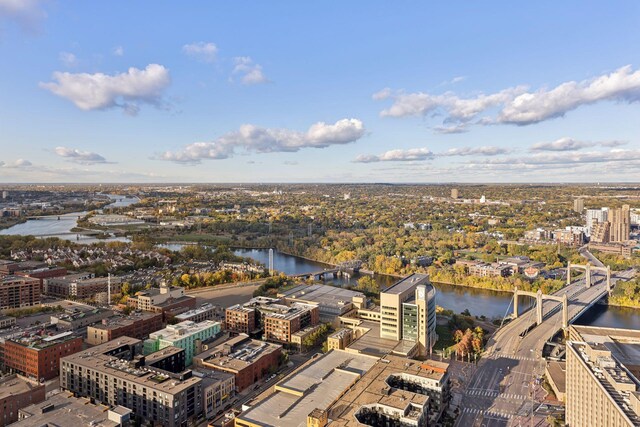 255 Hennepin Ave Unit 3402, Minneapolis, MN 55401 - bird's eye view featuring a city view and a water view