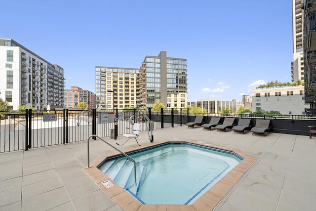 view of swimming pool