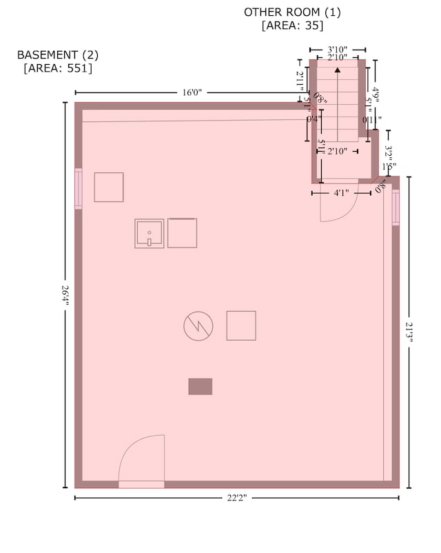 3509 43rd Ave S, Minneapolis, MN 55406 - view of room layout