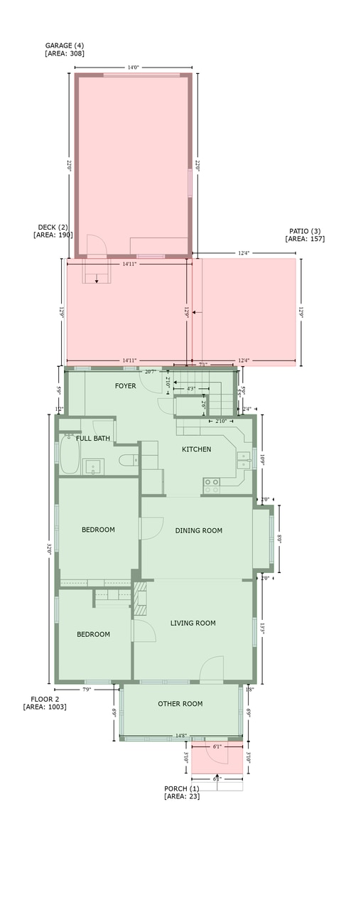 3509 43rd Ave S, Minneapolis, MN 55406 - view of home floor plan
