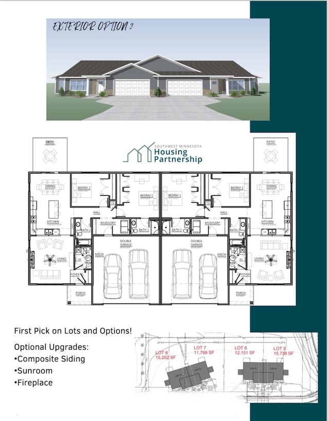 2218 Red Bird Ln, Fairmont, MN 56031 - view of room layout