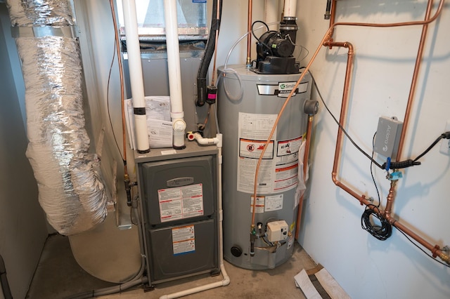 2218 Red Bird Ln, Fairmont, MN 56031 - utilities featuring gas water heater