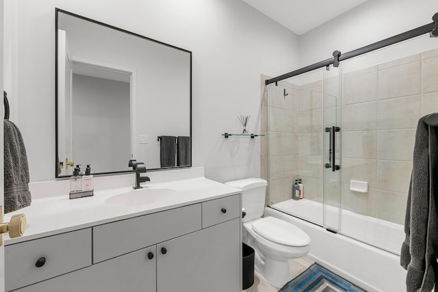 17680 Bearpath Trl, Eden Prairie, MN 55347 - full bath with vanity and enclosed tub / shower combo