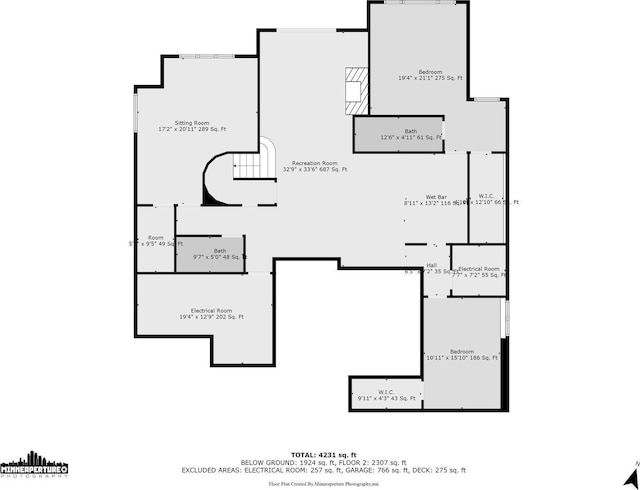 17680 Bearpath Trl, Eden Prairie, MN 55347 - view of room layout