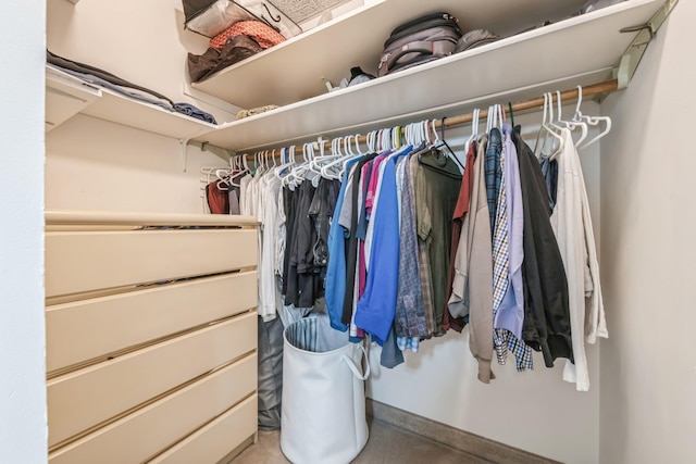 view of spacious closet